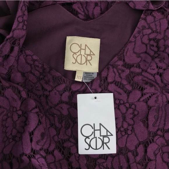 NEW {Chaser} Open Back Bell Sleeve Mini Dress - Picture 8 of 8